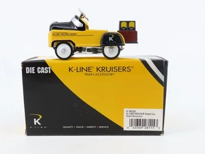 K-Line Kruisers/Golden Wheel Die-Cast K-94533 "K-Line Electric Trains" Pedal Car - Picture 1 of 9