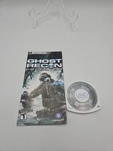 TOM CLANCY'S GHOST RECON PREDATOR PSP SONY PLAYSTATION PORTIBLE VIDEO GAME - Picture 1 of 5