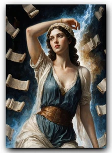 2026 Legendäre Helden der Geschichte & Mythos - Hypatia von Alexandria - Sammelkarte - Bild 1 von 2