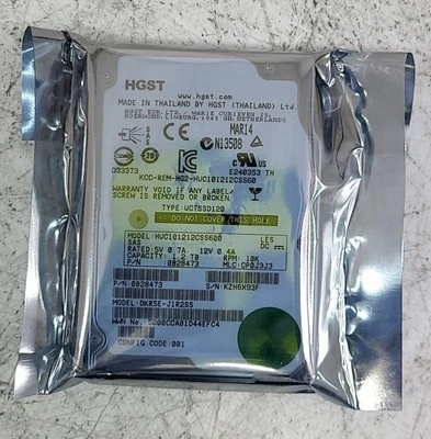 HGST HUC101212CSS600 0B28473 Hard Drive 1.2TB SAS 2.5" - Image 1 of 2