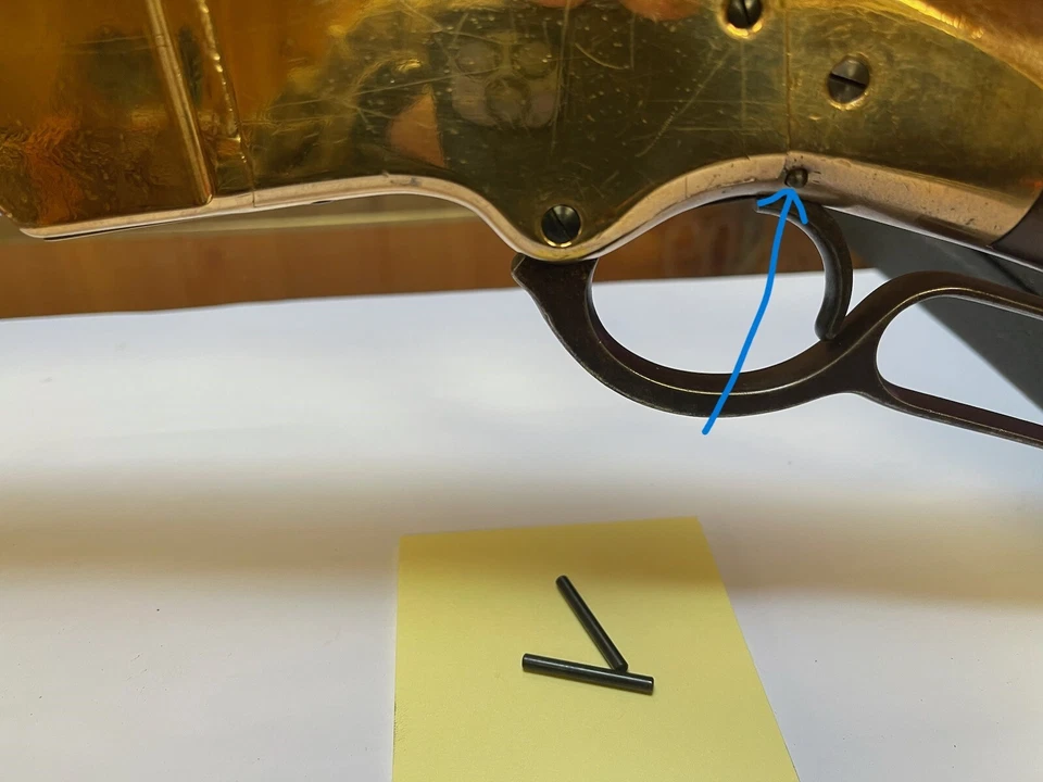 Winchester 1866 rifle trigger pin - Image 1 of 4