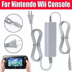 AC Power Supply Charging Adapter Cable Charger For Nintendo Wii U GamePad - Picture 1 of 10