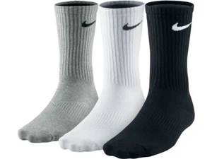 Nike Dri-Fit Unisex Everyday Cushioned Training Crew Socks 3/6 Pairs - Picture 1 of 4