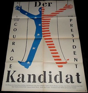 1964 The Best Man ORIGINAL East German A1 1sh POSTER Henry Fonda Gore Vidal - Imagen 1 de 1
