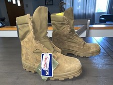 BATES WOLVERINE WARRIOR MILITARY BOOTS USMC HOT WEATHER COMBAT SZ 12W E85501C