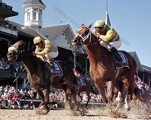 CHARISMATIC 1999 KENTUCKY DERBY WINNER CHRIS ANTLEY 8X10 PHOTO - Picture 1 of 1