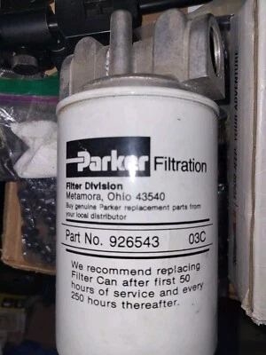 NEW IN BOX PARKER FILTRATION 926543 FILTER ELEMENT 3 MICRON 20 GPM 150 PSI - Image 1 of 4