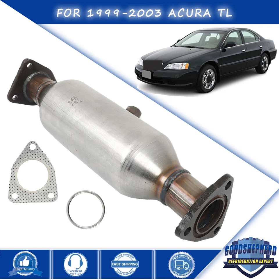 Convertidor catalítico con junta 16369 para Acura TL 3,2 L 1999 2000 2001 2002 2003 Foto 1 de 4
