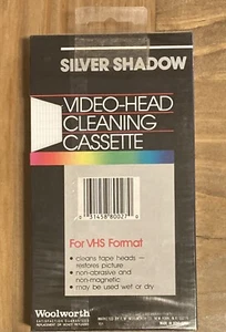 Woolworth Silver Shadow VHS Kopf Reinigung Kassette Band Neu Versiegelt - Bild 1 von 2