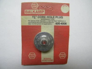 NAPA Balkamp Automotive Engine 1-3/8" Core Hole Expansion Plug 600-4006 - Picture 1 of 3