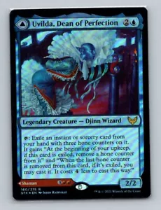 1x MTG - FOIL Uvilda Dean of Perfection (160) - Strixhaven - STX - CASI NUEVO - Imagen 1 de 2
