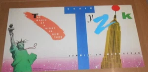 Jeff Tyzik Jammin’ in Manhattan New York Promo 1984 Poster Jazz Funk RARE 36x20 - Imagen 1 de 6
