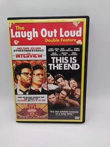 THE INTERVIEW & THIS IS THE END The Laugh Out Loud Double Feature DVD Used - Picture 1 of 2