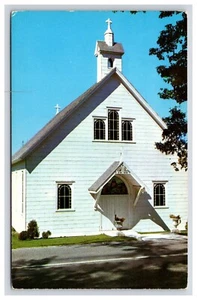Cartolina: VT St. Mary's By The Lake, Lake Bomoseen, Vermont - Non pubblicata - Foto 1 di 2