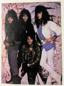 STRYPER/EXCELENTE BLANCO/REVISTA DE BANDA DE 1980 PÁGINA COMPLETA PINUP RECORTE DE PÓSTER (G) - Imagen 1 de 2