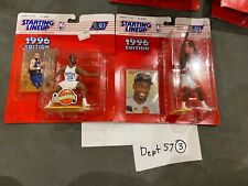 Lot of 2 1996 STARTING LINEUP - SLU - NBA - DAMON STOUDAMIRE, DIKEMBE MUTOMBO