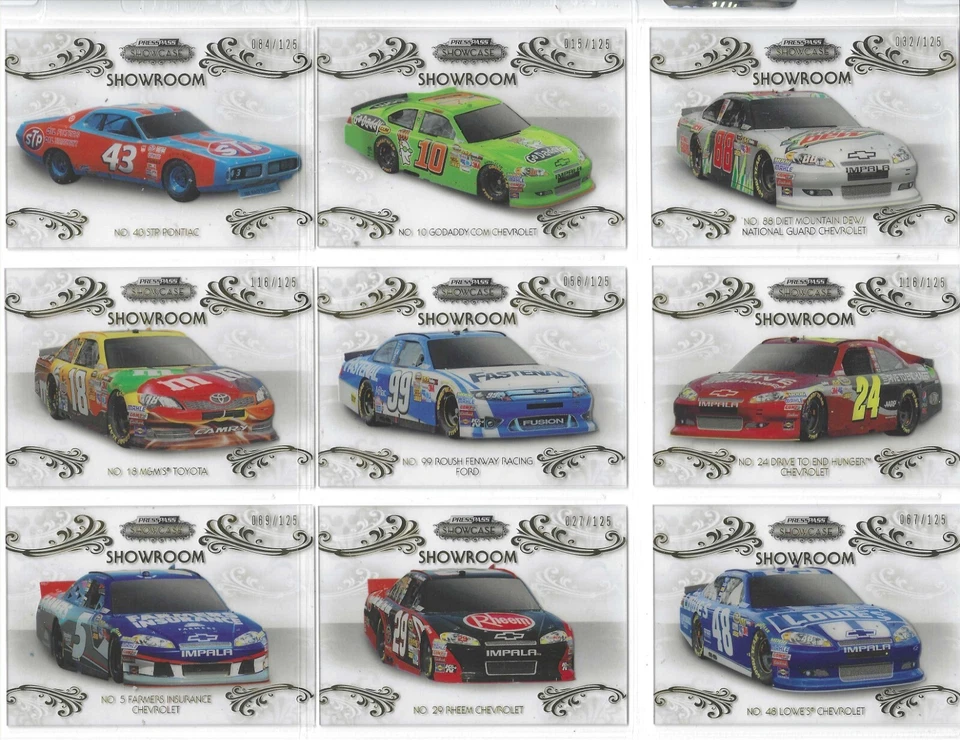 2012 Showcase SHOWROOM GOLD #SR8 Richard Petty's/Car #084/125! ONE CARD ONLY! - Image 1 of 1