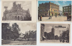 POLAND POLISH CITIES 1900/1930, 12 VIEW POSTCARDS - Picture 1 of 3