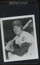 New York Mets Team Issued 4x5" Stamped Photo John Stearns