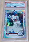 Andy Pages 2020 Bowman Chrome 1st Refractor Auto /499 PSA 9