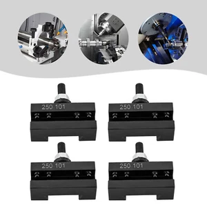 4PACK QUICK CHANGE TURNING FACING & BORING CNC Lathes TOOL POST HOLDER 250-101 - Picture 1 of 16