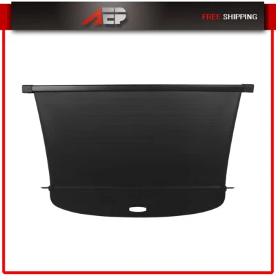 Retractable Black Cargo Cover Rear Trunk Privacy Shade Fits Audi Q7 2007-2015 Foto 1 de 4