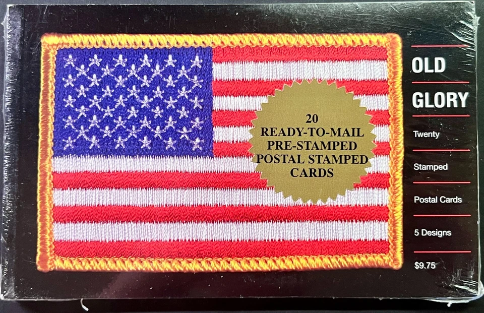 Scott#: UX390-UX394 - Sealed Set - Old Glory - Set of 20 Postal Cards - Image 1 of 2