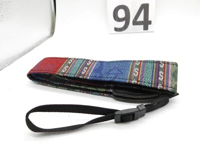 Retro Style Multi-Coloured Tapestry Camera Neck Strap  (UK) free postage - Image 1 of 2