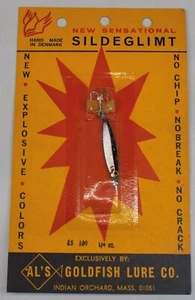 VINTAGE NEW OLD STOCK HAND MADE DENMARK SILDEGLIMT ES-100 1/4oz. FISCHKÖDER - Bild 1 von 4