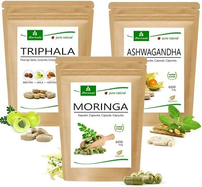 MoriVeda® Wellbeing Product Bundle | Vegan I 120 Pieces Each