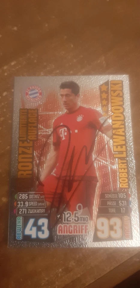 Robert Lewandowski - Bayern München - L24 Bronze - Match Attax 2015-2016... - Bild 1 von 1