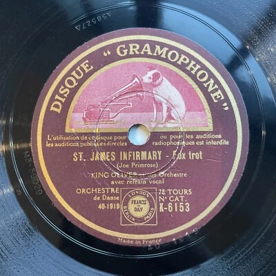 78 RPM DUKE ELLINGTON - St James infirmary - GRAMOPHONE 6153 EX - Photo 1/4