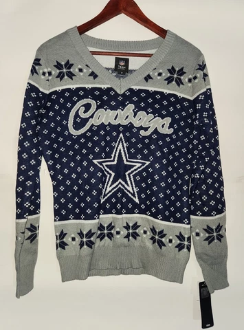 Nwt NFL Dallas Cowboys Women's Sweater Size M Cover