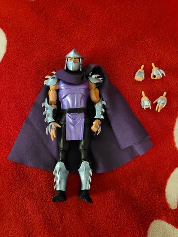 Neca TMNT Action Figure Shredder Pinball Crate Cover