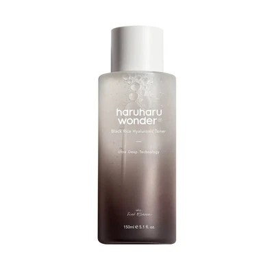 Haruharu WONDER - Black Rice Hyaluronic Toner Original 150ml -UK SELLER-