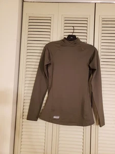 Under Armour Women's Coldgear Infrared Tactical Green Mock Neck Sz Small 1244396 - Picture 1 of 6
