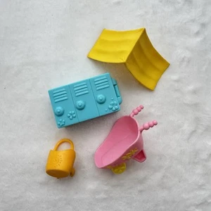 Littlest Pet Shop Zubehörpaket - Spind, Zelt, Schubkarre, Tasche - Bild 1 von 3