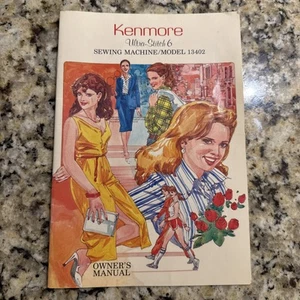 Sears Kenmore 158.1340281 13402 Sewing Machine Instruction Users Manual ULTRA 6 - Picture 1 of 7