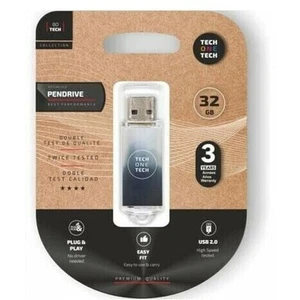Clé USB Tech One Tech Be B&W 32 GB - Afbeelding 1 van 1