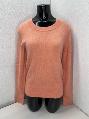 Suéter Free People Mujer Coral Quemado Rosa Talla M M Malibú Cachemira Cuello Redondo Foto 1 de 4