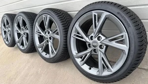 Original Audi A3 S3 8V 18 Zoll Winterräder V Speiche 8Y0601025G DOT25 NEU - Bild 1 von 9