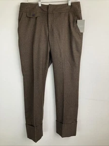 Anthropologie Cartonnier Damenhose Größe 10 Braun Büro Arbeit Chic - Bild 1 von 9