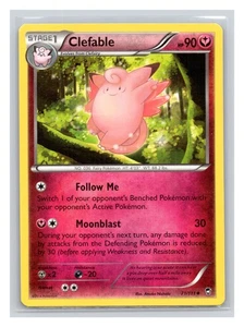 Pokémon TCG Clefable 71/111 XY - Furious Fists Normal LP - Picture 1 of 2