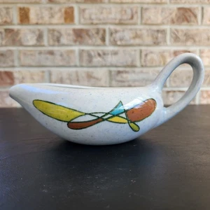 Vintage Metlox California Freeform Sauciere Creme Poppytrail Contempora Atomic - Bild 1 von 8