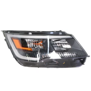 LABLT For 2016-2019 Ford Explorer Headlights w/LED DRL Halogen Black Right Side - Picture 1 of 10