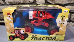NEW REMOTE CONTROL RC TRACTOR FULL FUNCTION 2.4 GHz RED #3 / 3.7V BATTERY PACK - Picture 1 of 8