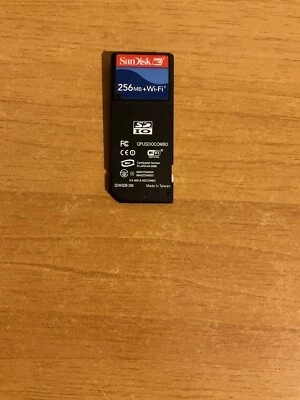 Sandisk 256mb+ WI-FI - Immagine 1 di 2