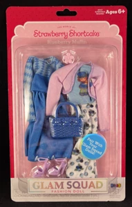 Strawberry Shortcake - Blueberry Muffin - Fashion Doll Clothes - Glam Squad - Picture 1 of 4