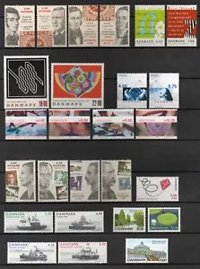 Denmark - 2001 Complete Year Set - VF MNH ** !!!!! (A7300) - Picture 1 of 1