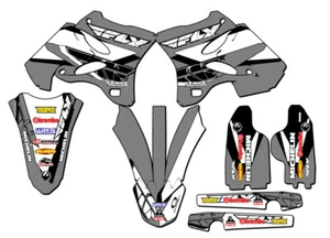 Kit de gráficos Senge YZ 125 13 FLY 2005-2007 gris compatible con Yamaha - Imagen 1 de 10